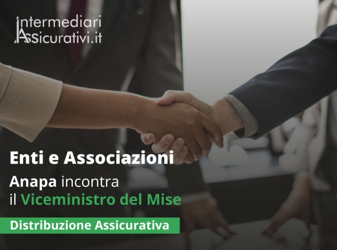 Anapa incontra il Viceministro del Mise